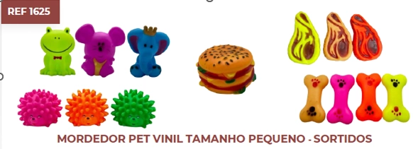 Mordedor Pet Vinil P Sortidos