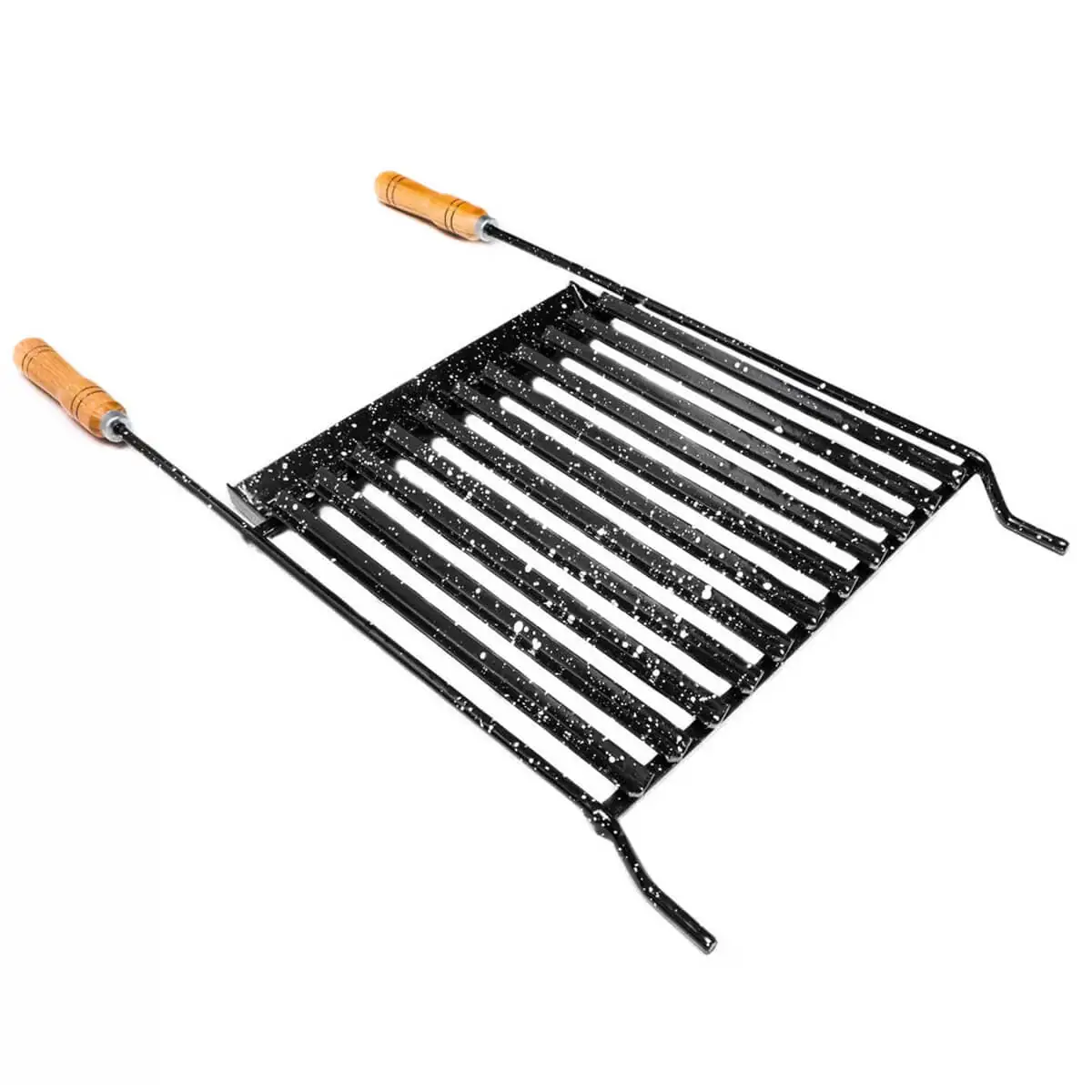 Grelha Para Churrasco Grelha Esmaltada Coletor Gordura Cane Frango