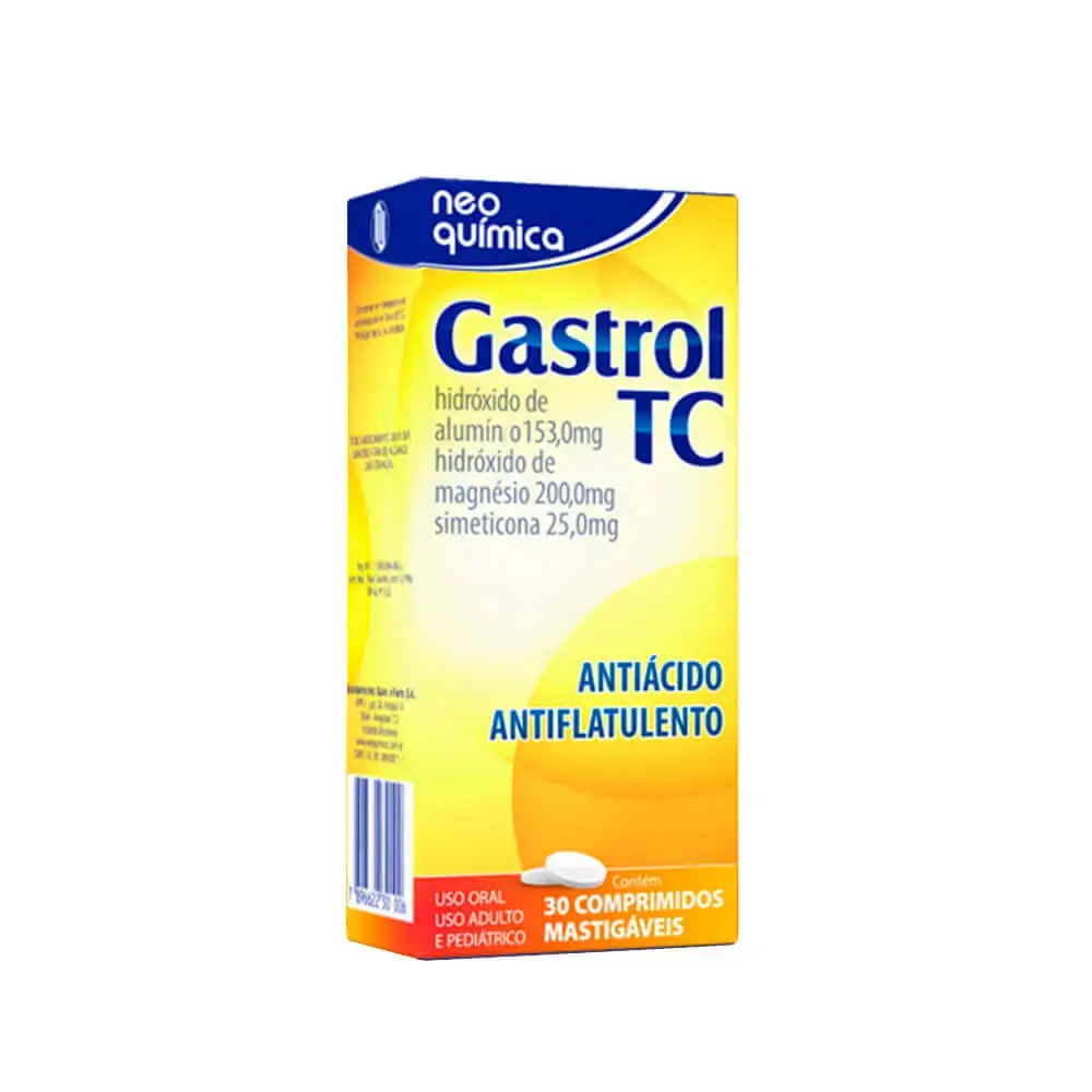 Gastrol Tc 35 Mg 600 Mg 300 Mg 30 Comprimidos Luper Similar