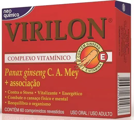 Virilon 60 Comprimidos Revestidos 60 Comprimidos Luper Similar