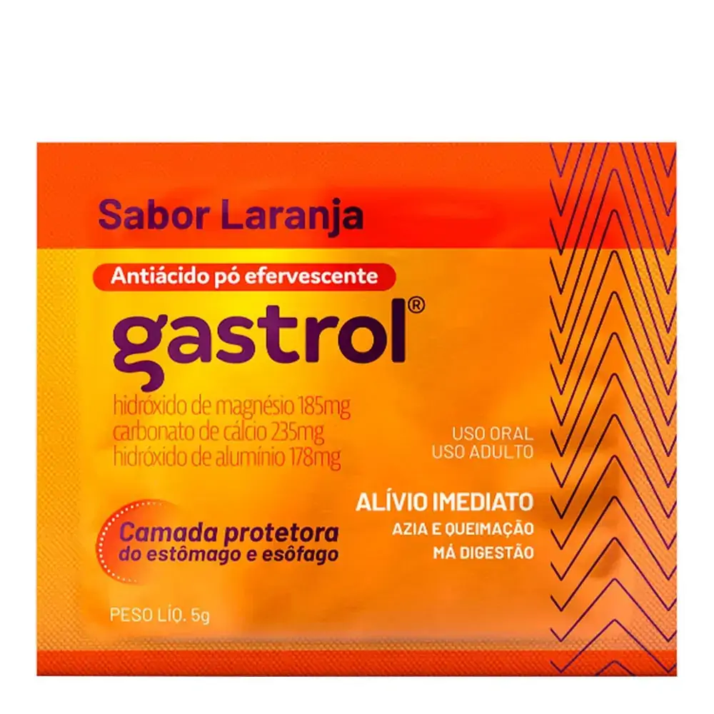 Gastrol Caixa 50 Env Efv X 5g Sb Laranja