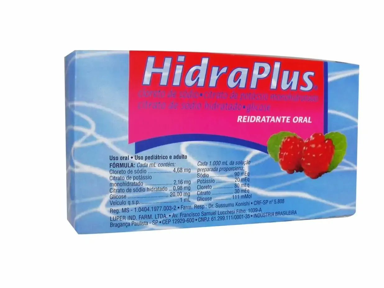 Soro Hidra Plus Framboesa