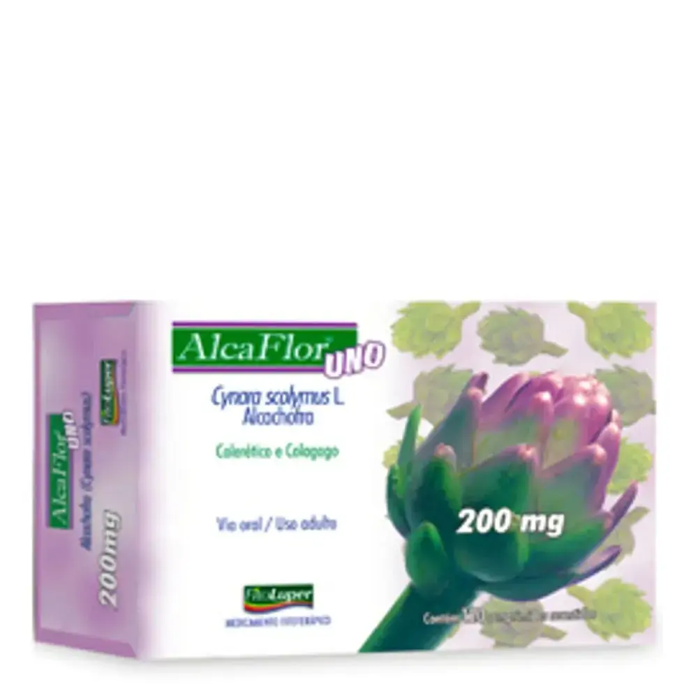 Alcaflor União 200 Mg 120 Comprimidos Luper Similar