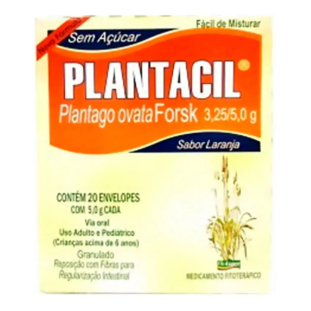 Plantacil Sabor Laranja 3,/g 20 Envelopes 5 G Luper Similar