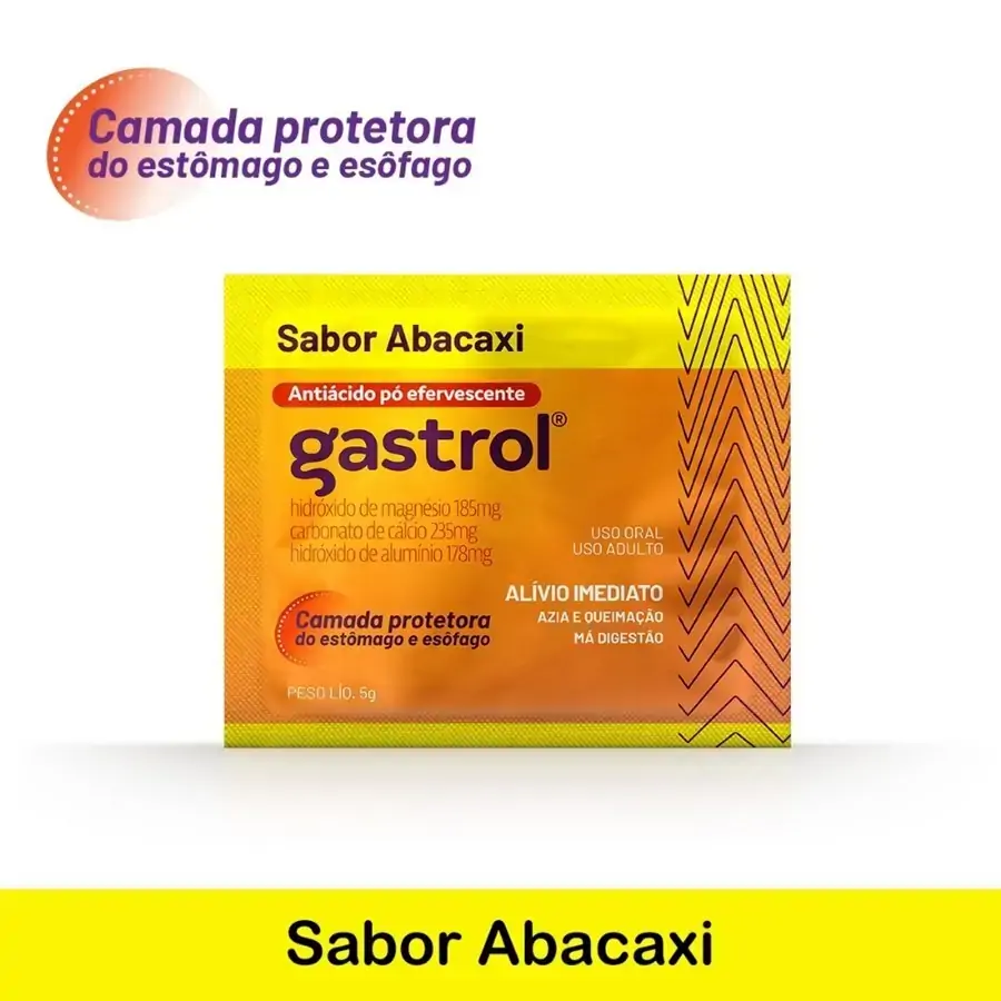 Gastrol Abacaxi Neo Química Envelope 5g