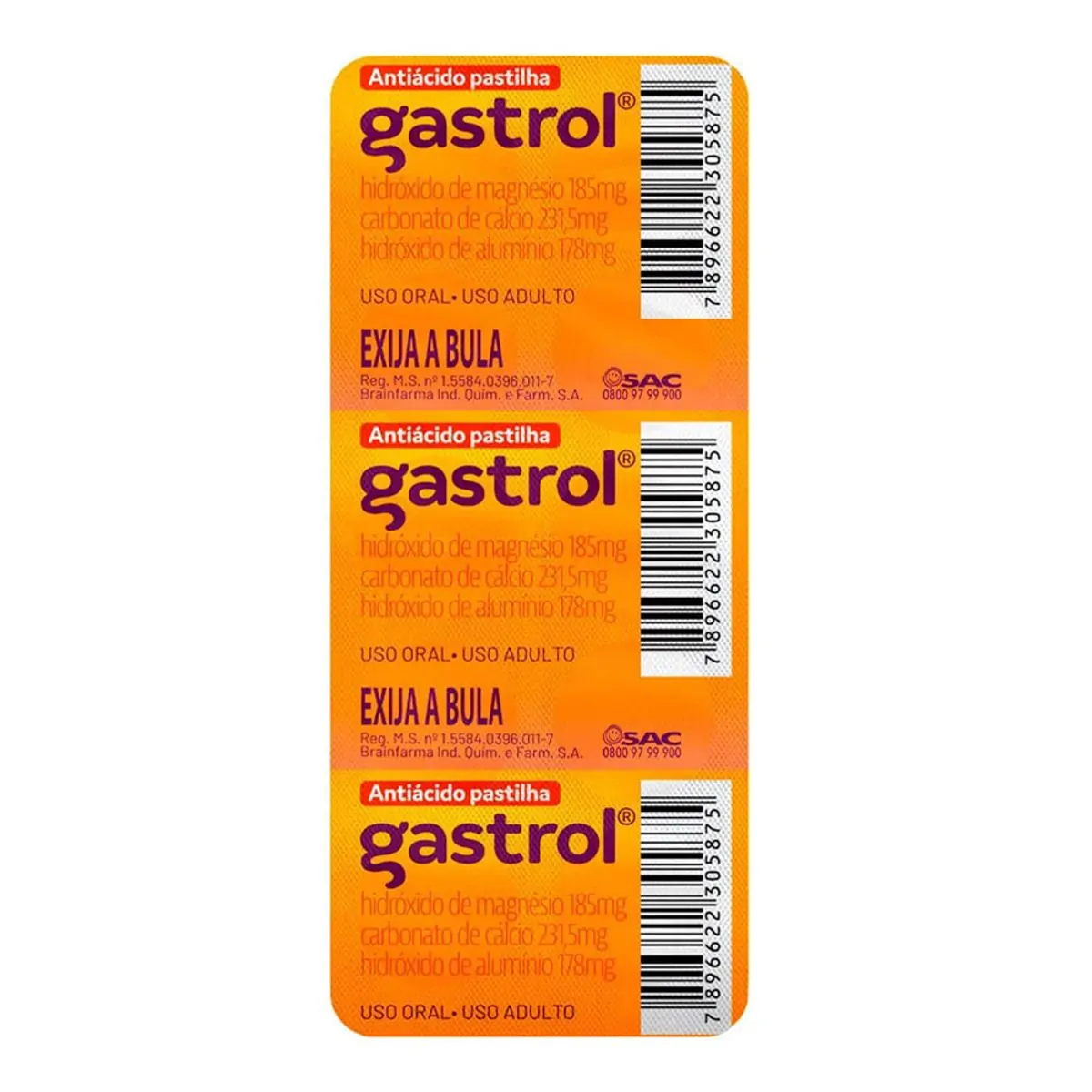 Gastrol Neo Química 10 Pastilhas