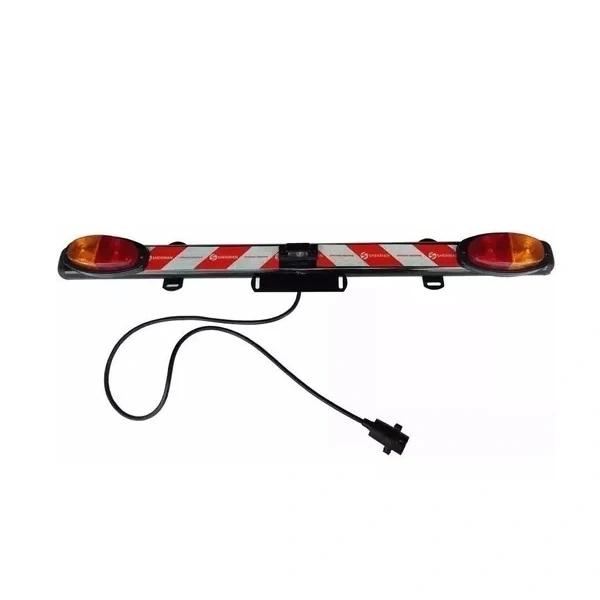 REGUA SINALIZADORA P/ BIKE COM SUPORTE PLACA - EQMAX 1299