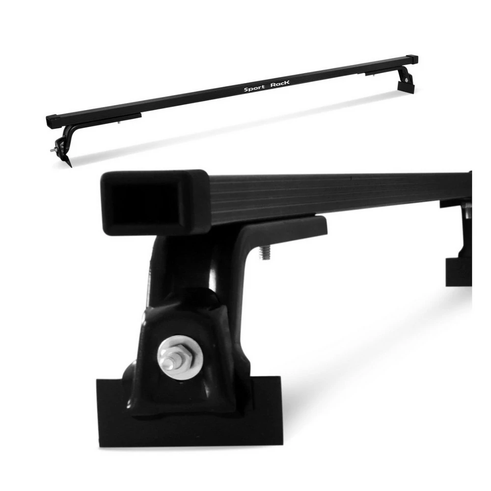 Rack de Teto VOLKSWAGEN FOX 4 Portas Big Aço Carbono Preto - EQMAX 1427