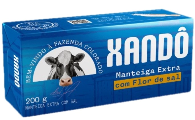 Manteiga Extra Com Flor De Sal Xandô 200g