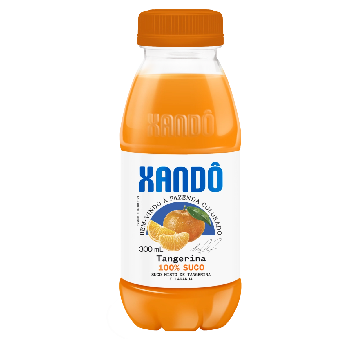 Suco Tangerina Xandô Garrafa 300ml