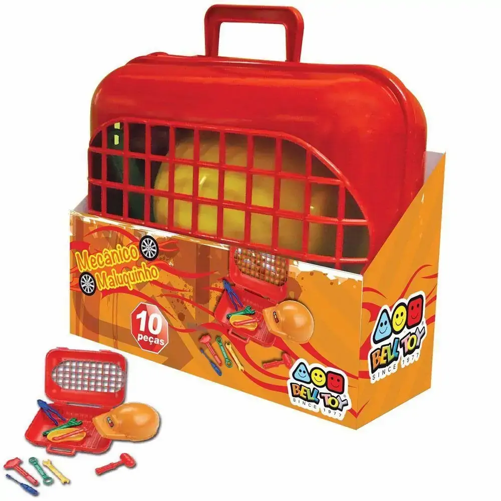 Brinquedo Kit Maleta Mecanico Maluquinho