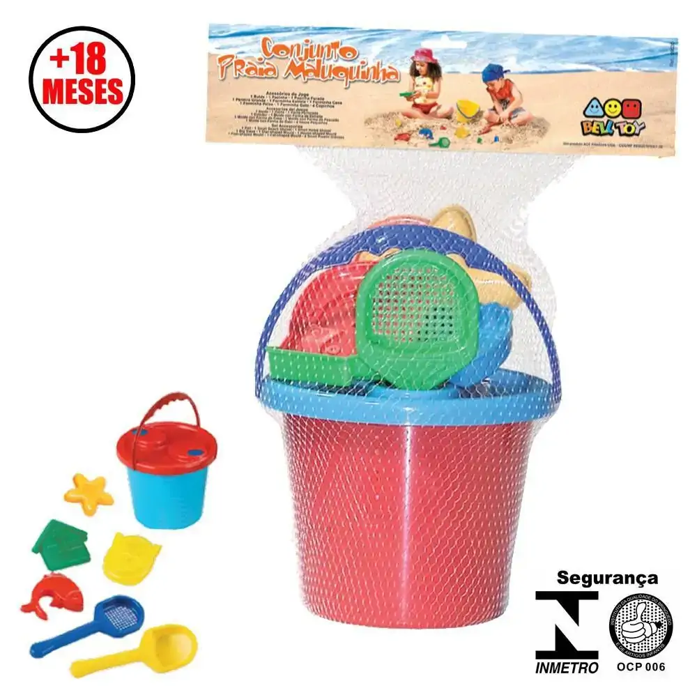 Brinq.conjunto Praia Maluquinha