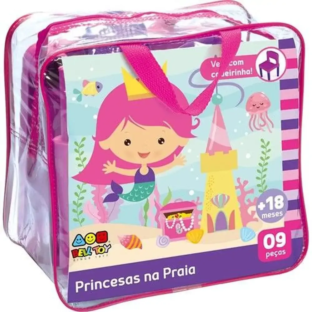 Brinq.bell Toy Sacola Princesas Praia
