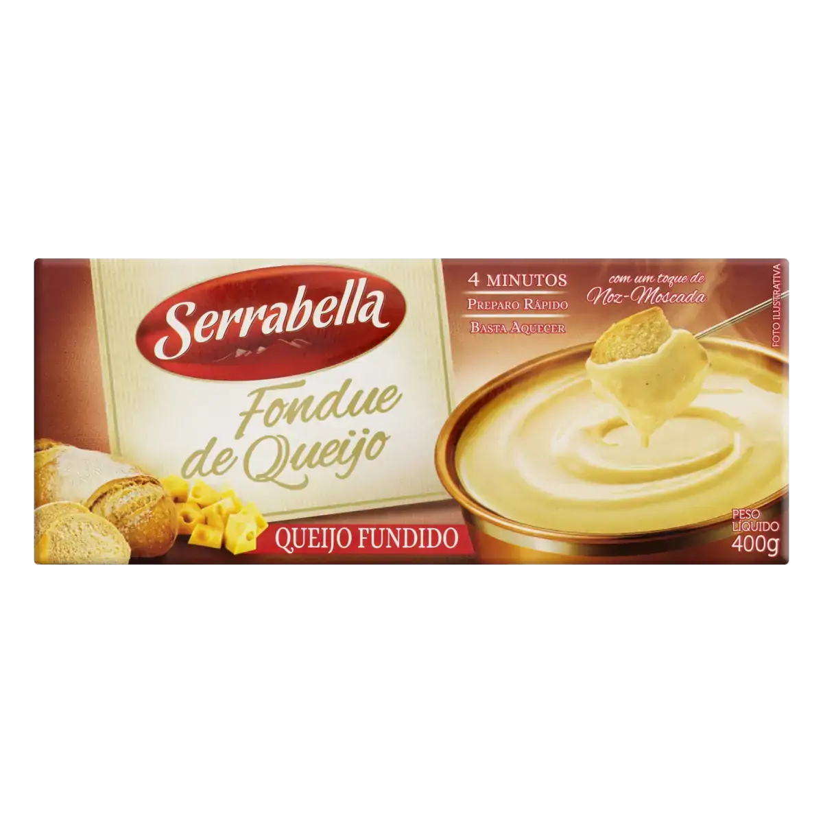 Fondue De Queijo Serrabella Caixa 400g