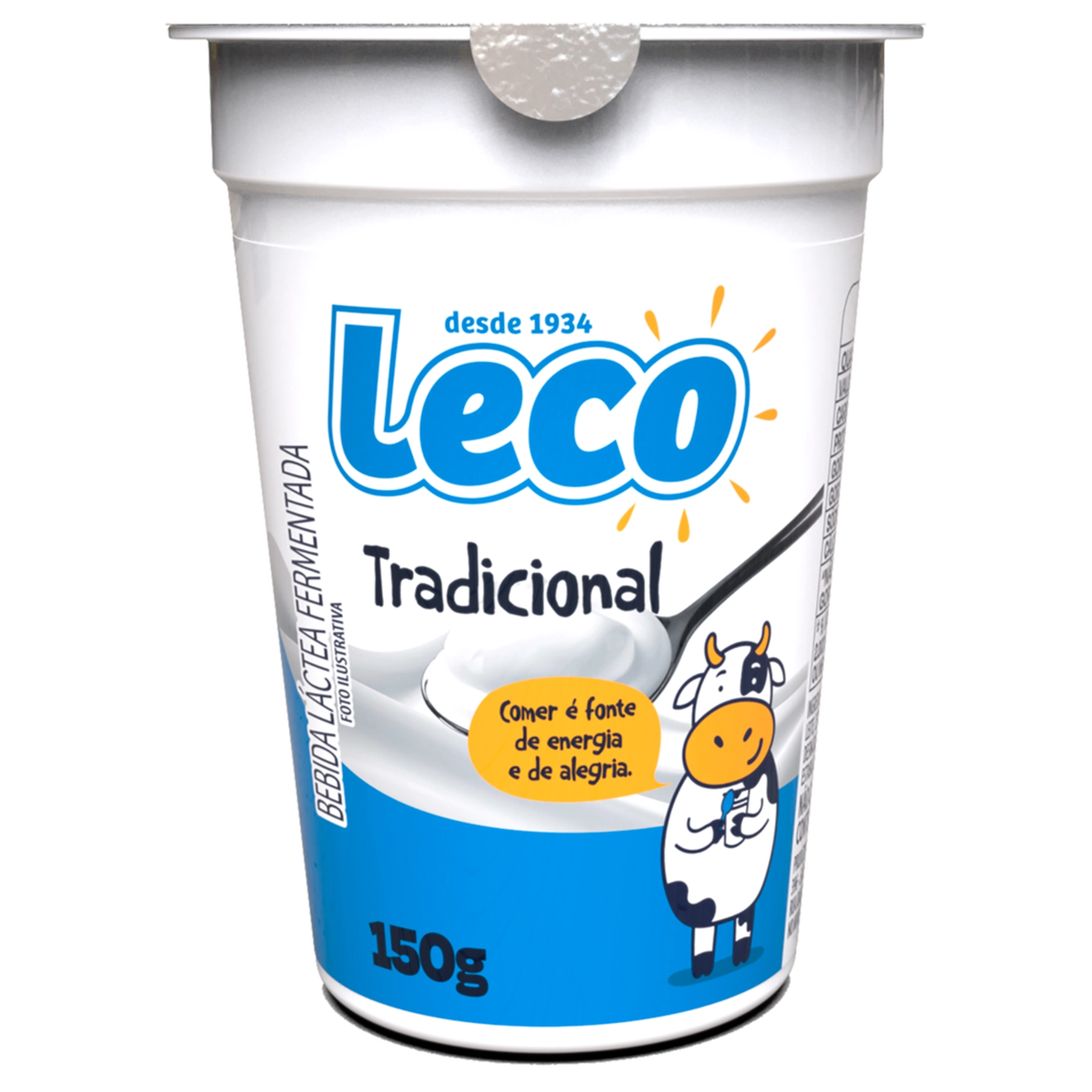 Bebida Láctea Fermentada Tradicional Leco Copo 150g