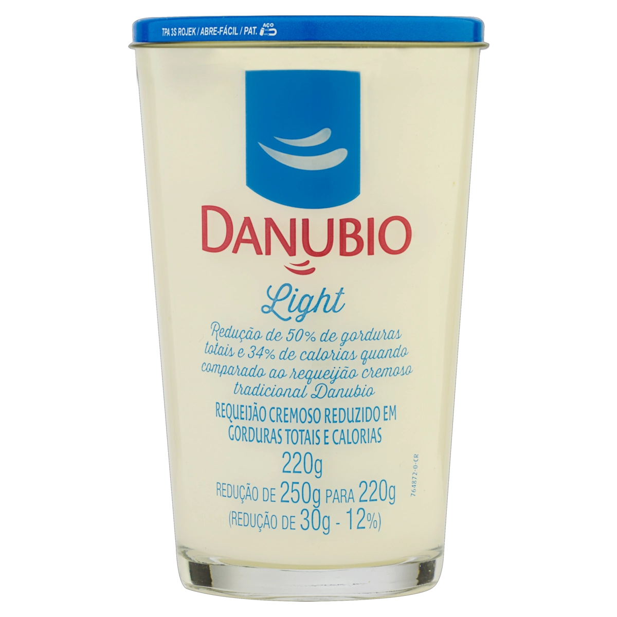 Requeijão Cremoso Light Danubio Copo 190g