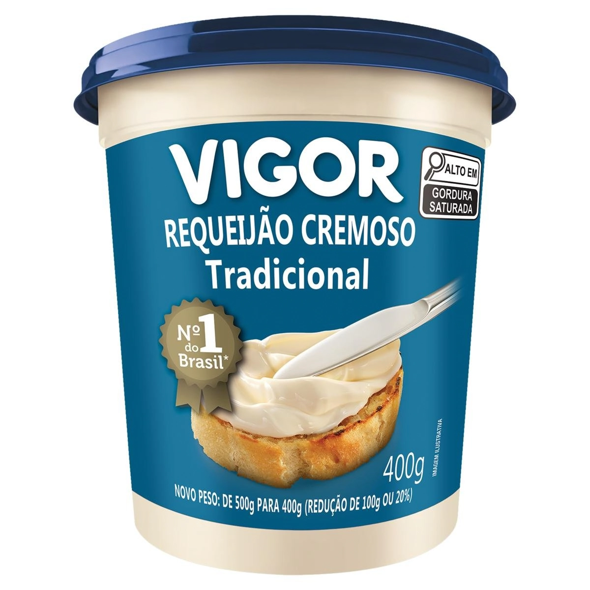 Requeijão Cremoso VIGOR Tradicional 400g