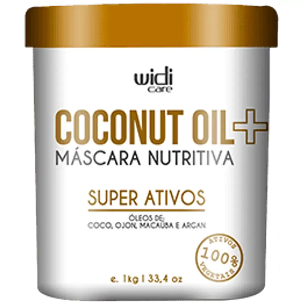Máscara Nutritiva Coconut Oil - Widi Care - 1kg