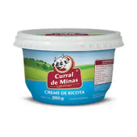 Requeijao Curral De Minas Lig 250gr