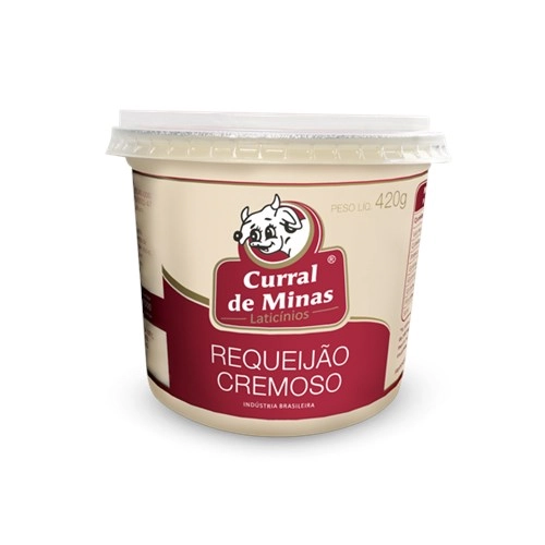 Requeijao Cremoso Curral De Minas 420gr