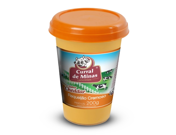 Requeijao Curral Minas Cheddar