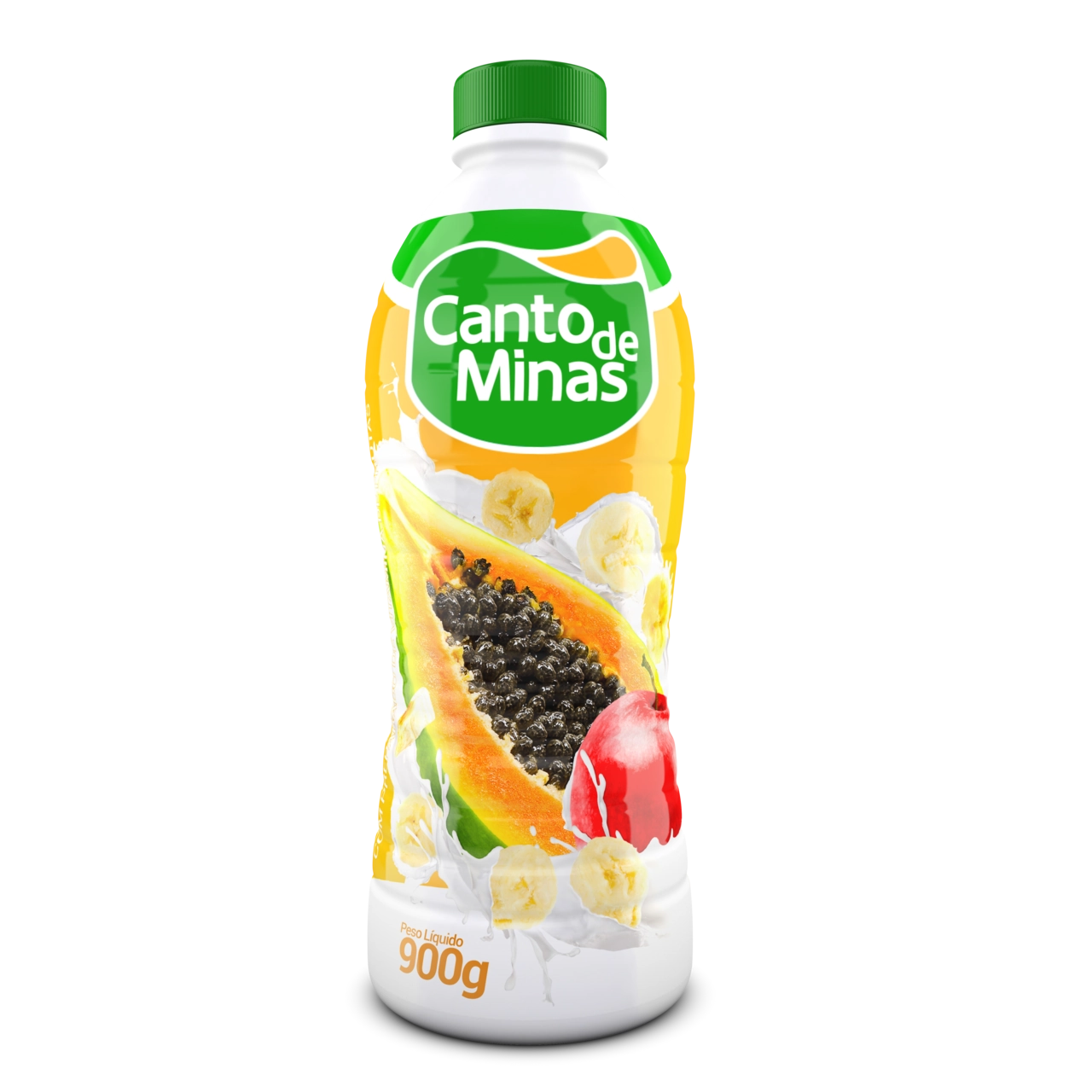 Iogurte Canto De Minas Sabor Vitamina De Frutas 900g