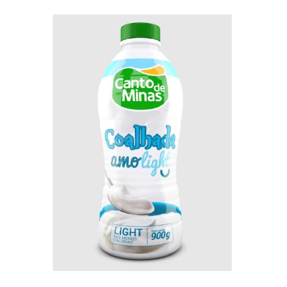 Iogurte Coalhada Ligh Canto de Minas 900 g
