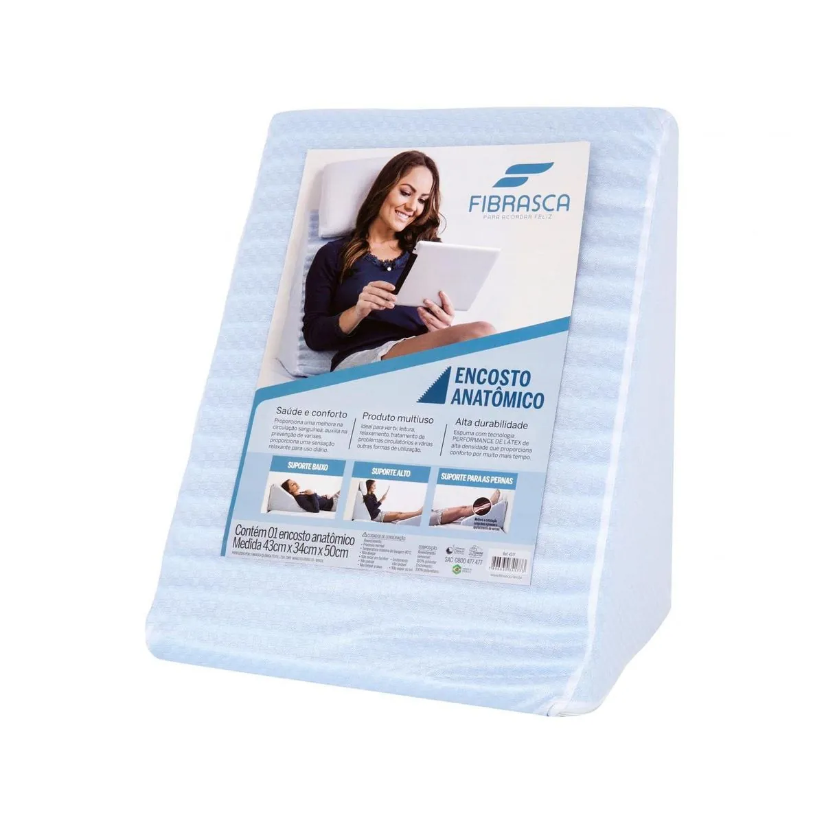 Encosto Anatômico Suave Conforto Fibrasca 4177