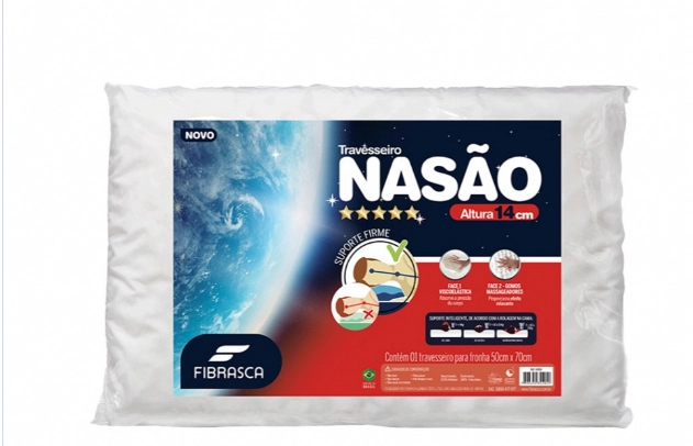 Travesseiro Fibrasca Nasao