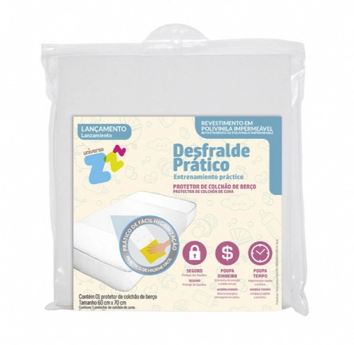 Protetor Colchao Desfralde Infantil 70x94cm 9767 Fibrasca