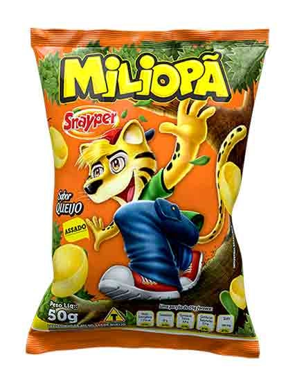 Salg Miliopa Snayper Queijo 50g