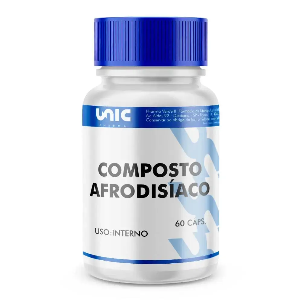 Composto Afrodisíaco - 60 Cápsulas