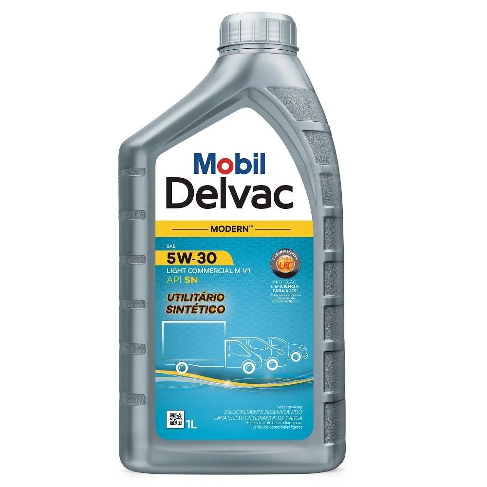 Óleo de Motor 5W30 Delvac Mx Ld Sintético 1 Litro - MOBIL 122584