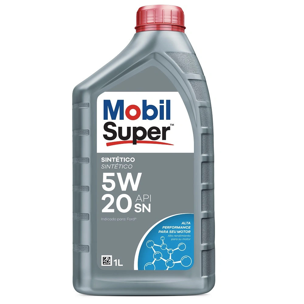 Óleo de Motor 5W20 Sn Mobil Superior Sintético F2 1 Litro - MOBIL 123048