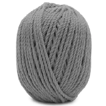Linha P/macrame Cor 1815 New Gray 200g