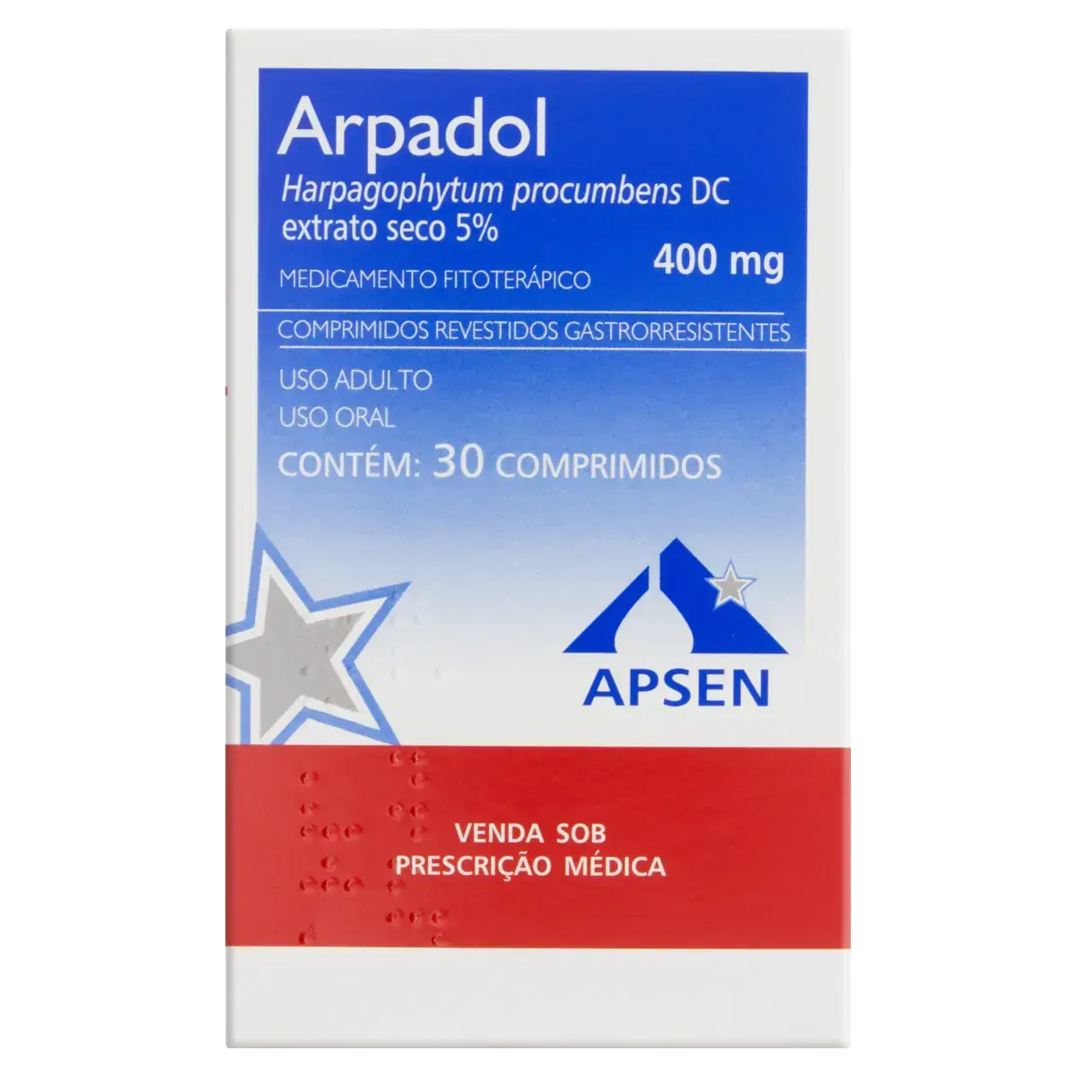 Arpadol 400Mg 30Com P