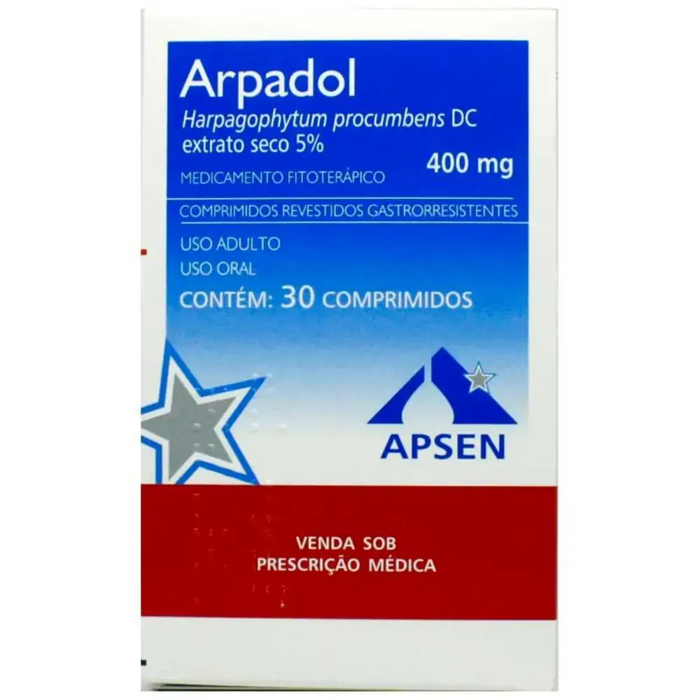 Arpadol 400mg Apsen Caixa 60 Comprimidos Revestidos