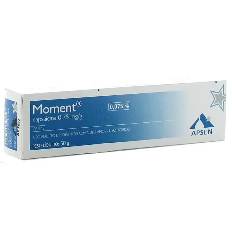 Moment 0,75mg/g Apsen Caixa 50g