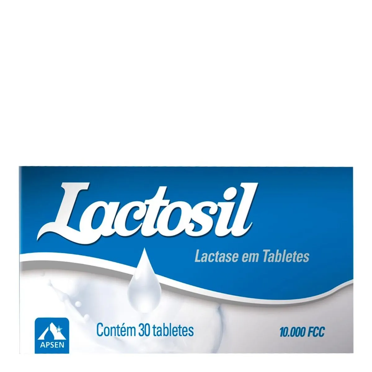 Lactase 10.000 Fcc Lactosil Caixa 30 Tabletes
