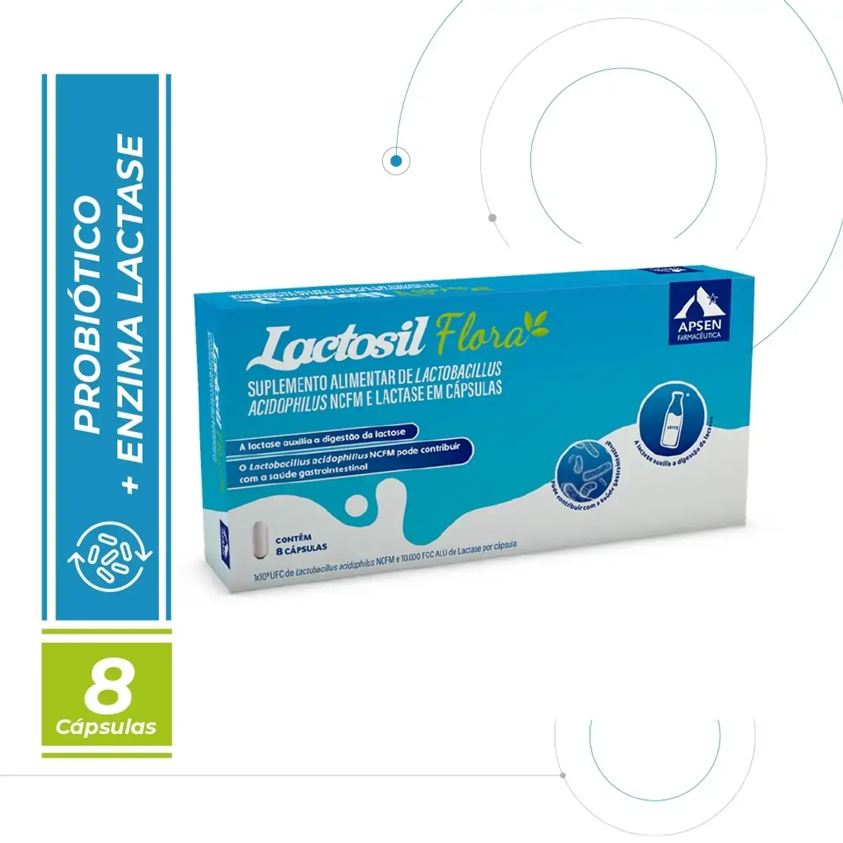 Lactosil Flora Cx 8 Cap