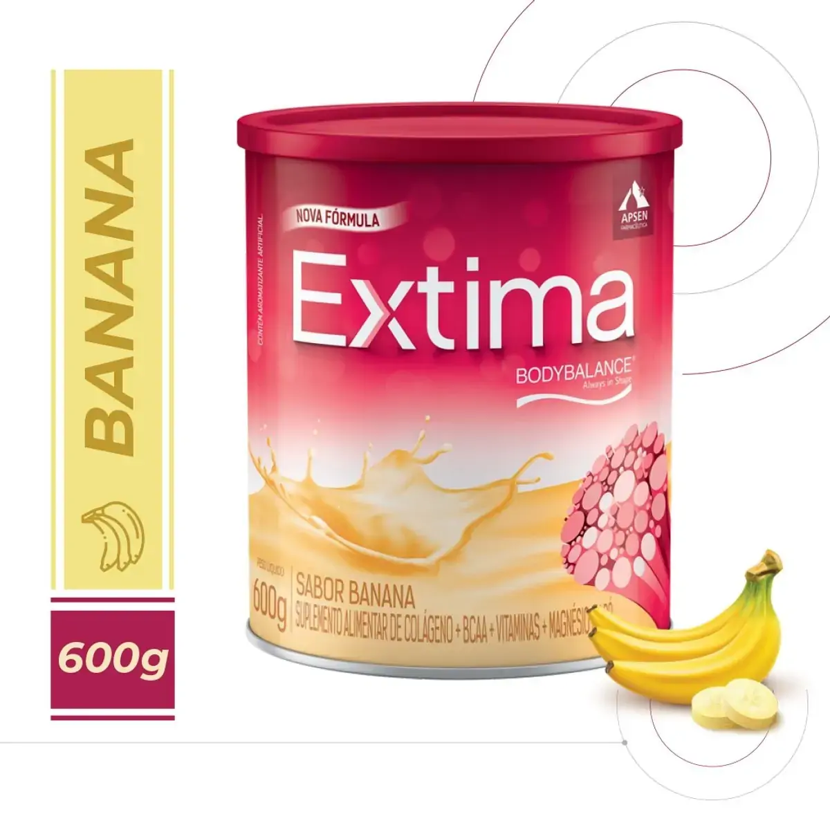 Extima Lata Banana 600g