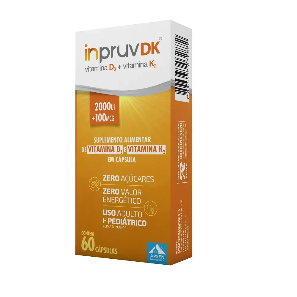 Inpruv 2.000ui 100mcg Fr 60 Cap