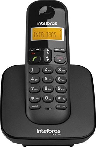 Telefone Sem Fio Intelbras Ts 3110 Preto