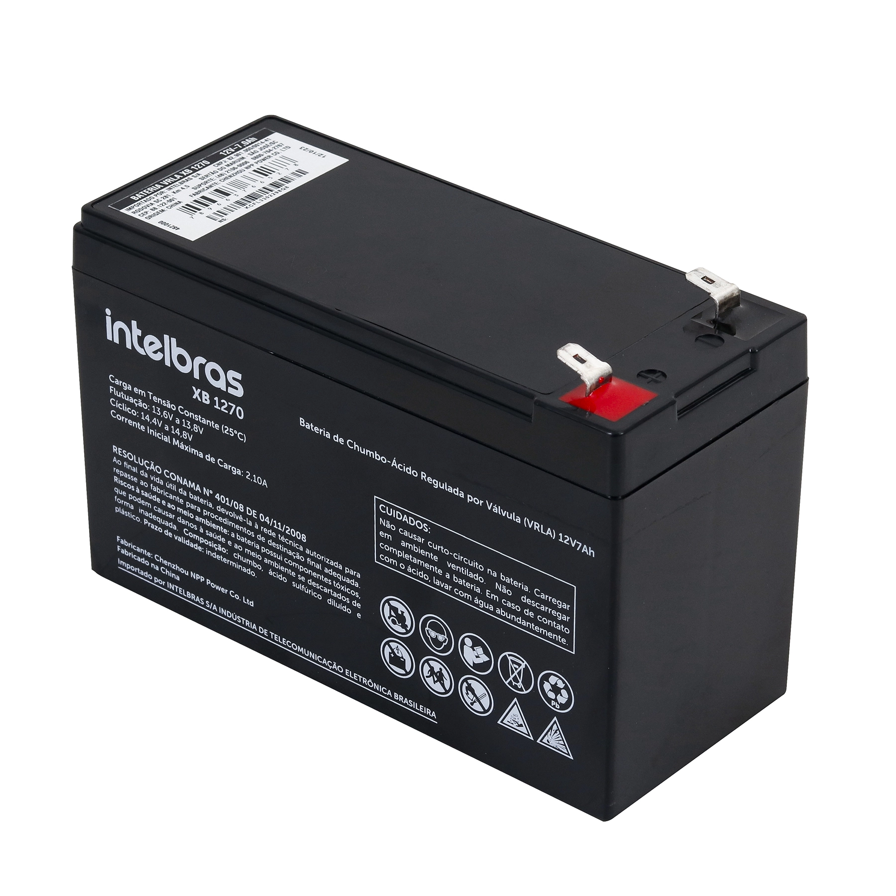 Bateria 12v P/sist. De Seguranca