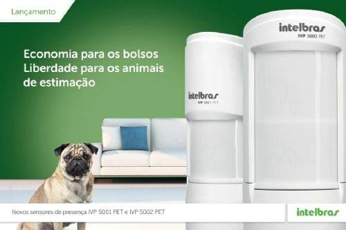 Sensor Infravermelho Passivo Ivp 5002 Pet Intelbras 4510011