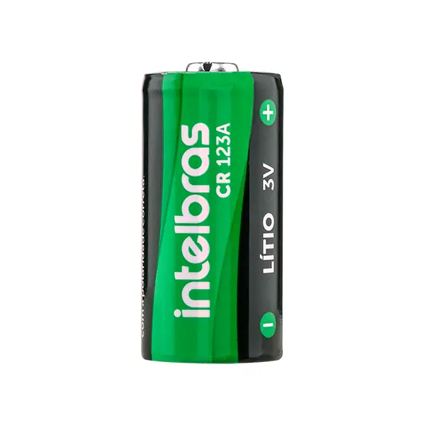 Bateria De Litio 3v Cr123a Intelbras Bt 1 Un
