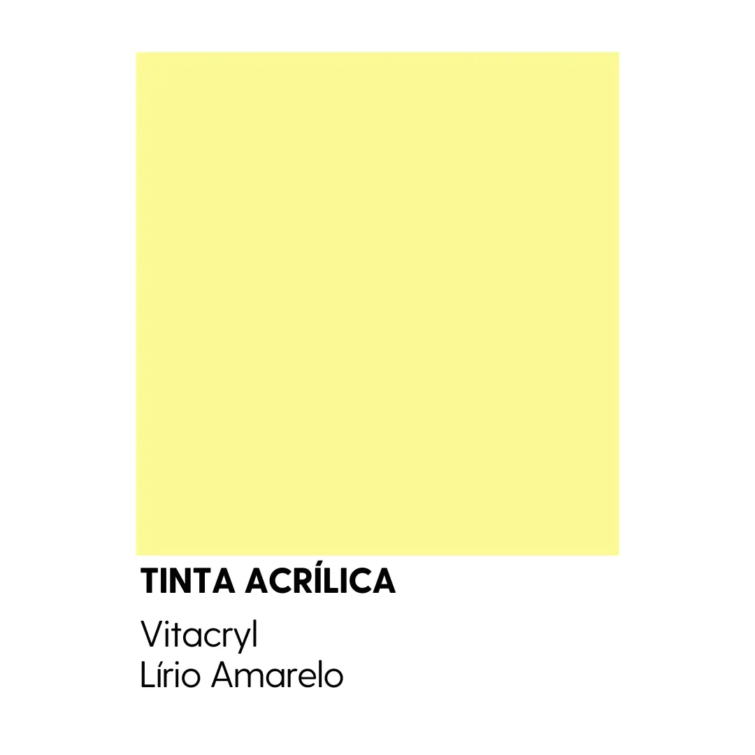 Tinta Emborrachada Acetinada Amarelos - Lírio Amarelo - 3 6 Lts