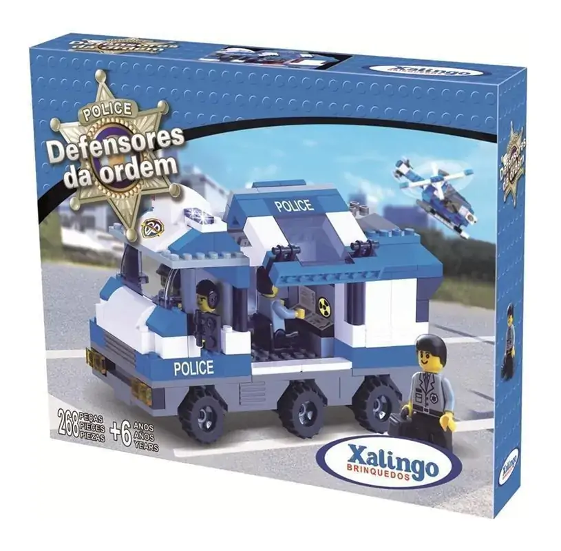 Brin Def Da Ordem Polica 268 Pcs