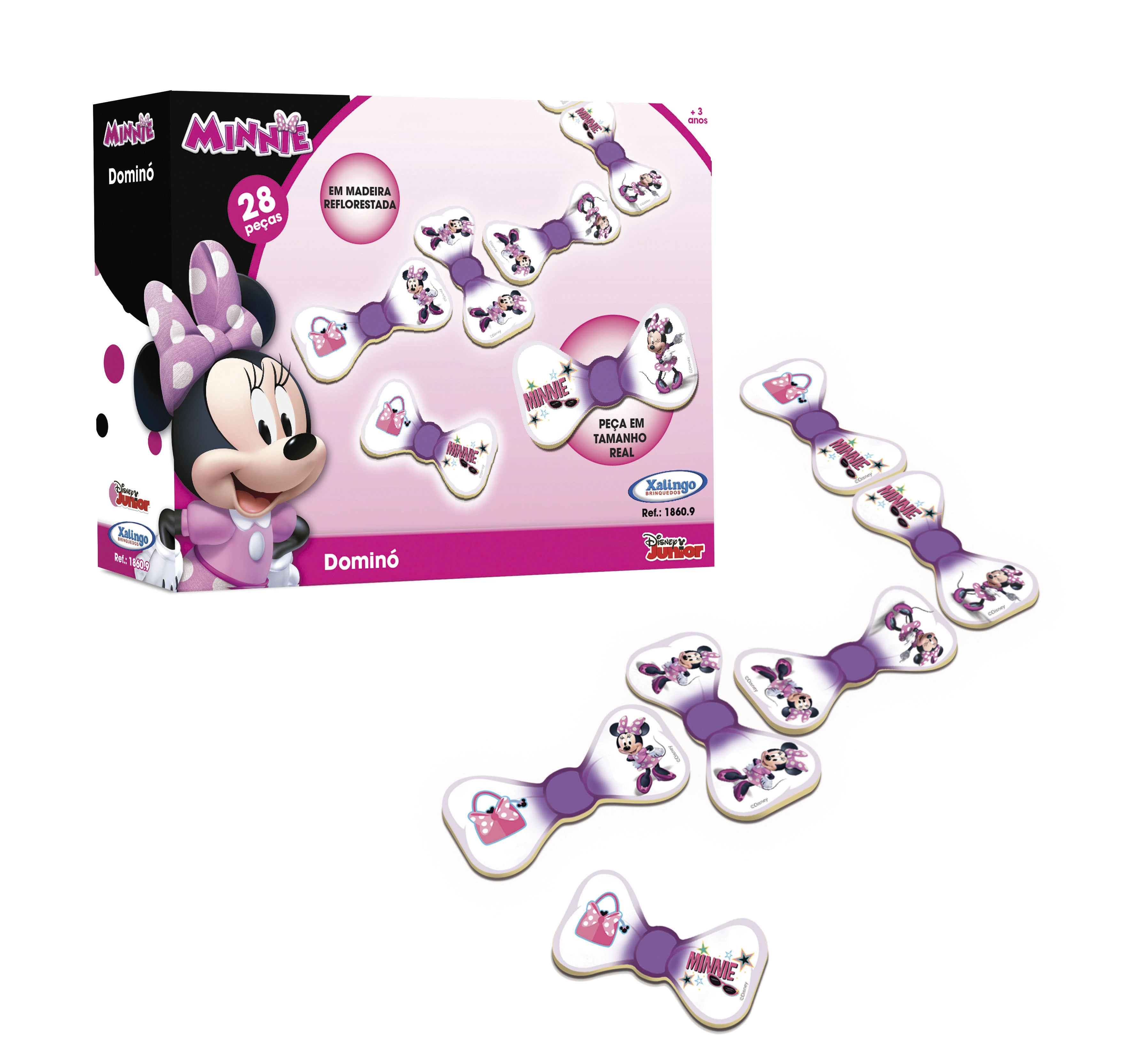 Domino Minnie Disney Xalingo