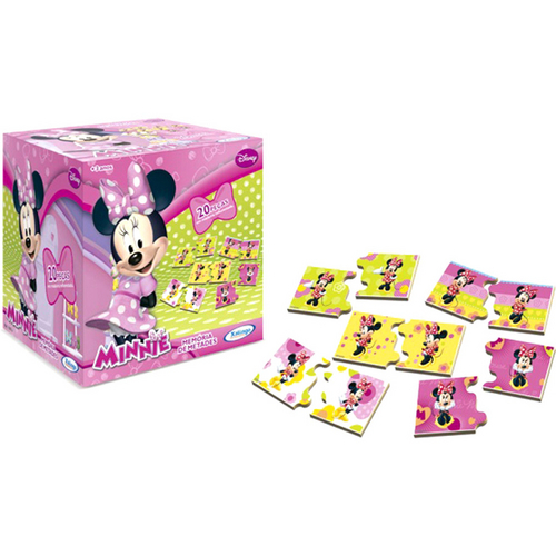 Jogo Da Memória De Metades Minnie Disney